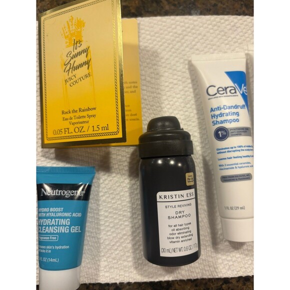 Lot Of 7 High End Travel Size Toiletries Mixed Brands Dry Shampoo Lip Balm Clean - Picture 3 of 4